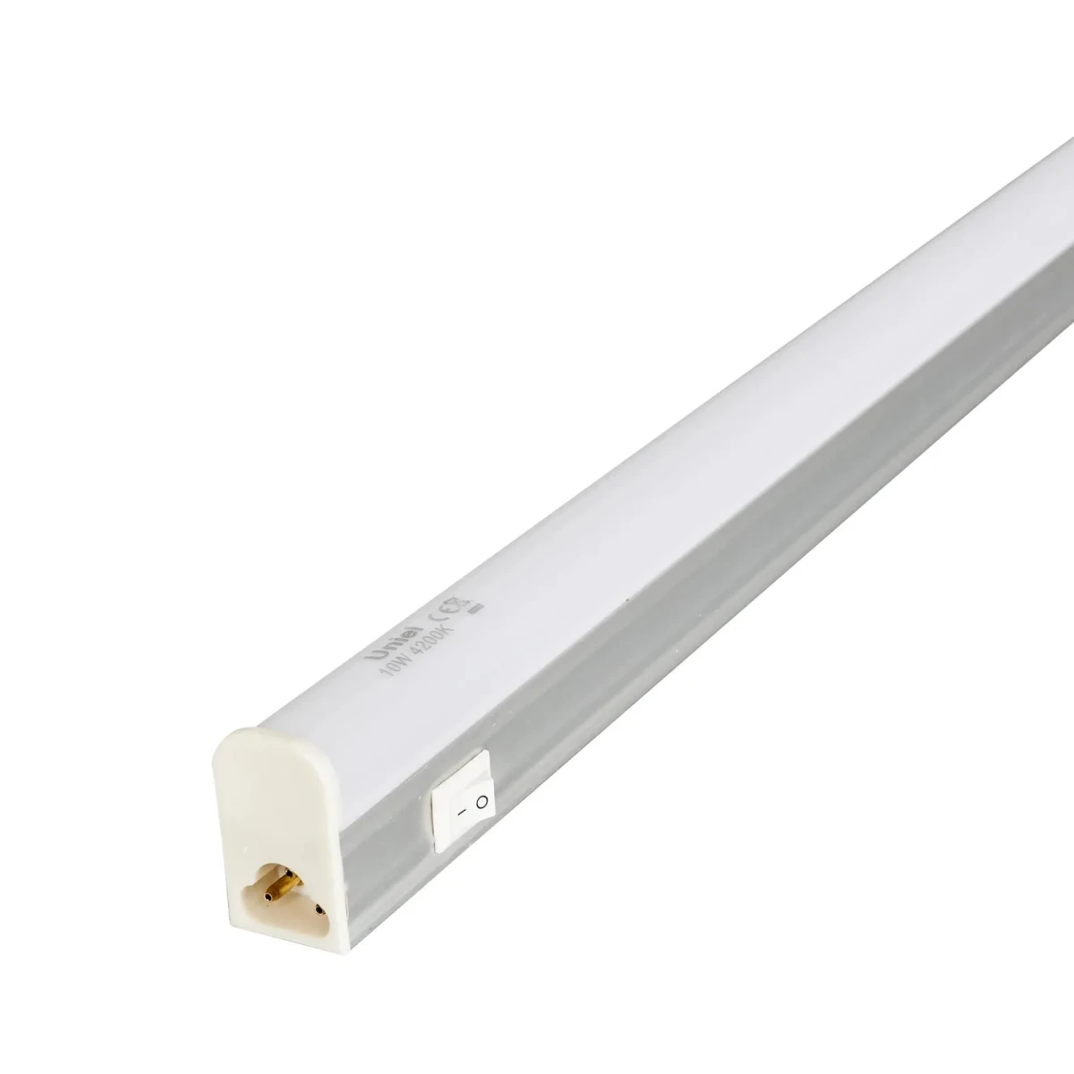 ULI-L02-10W-4200K-SL Линейный светильник LED (аналог Т5), 800Lm, 4200К, выключатель на корпусе. Цвет корпуса - серебристый ULI-L02-10W-4200K-SL Линейный светильник LED (аналог Т5), 800Lm, 4200К, выключатель на корпусе. Цвет корпуса - серебристый