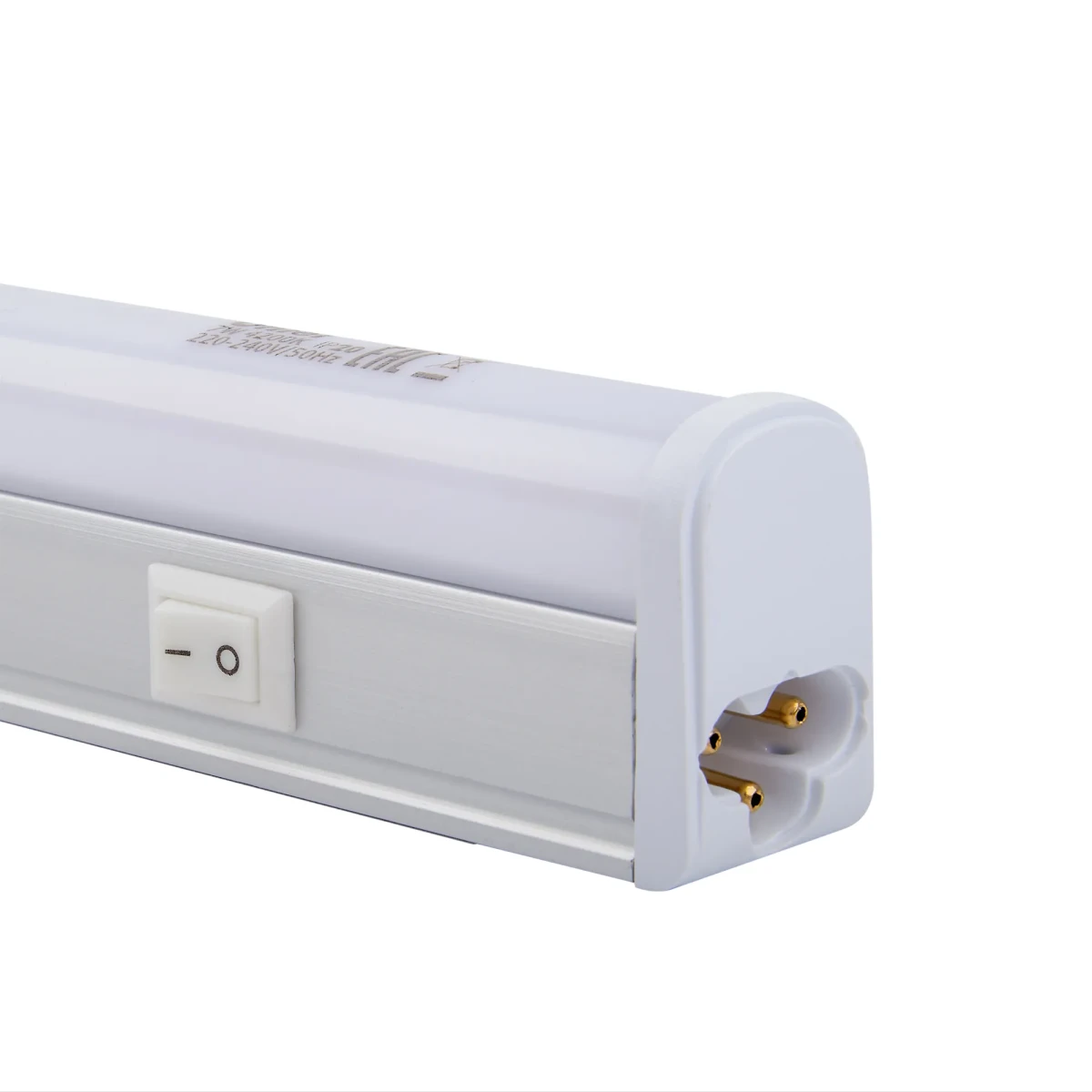 ULI-L02-14W-4200K-SL Линейный светильник LED (аналог Т5), 1100Lm, 4200К, выключатель на корпусе. Цвет корпуса - серебристый ULI-L02-14W-4200K-SL Линейный светильник LED (аналог Т5), 1100Lm, 4200К, выключатель на корпусе. Цвет корпуса - серебристый