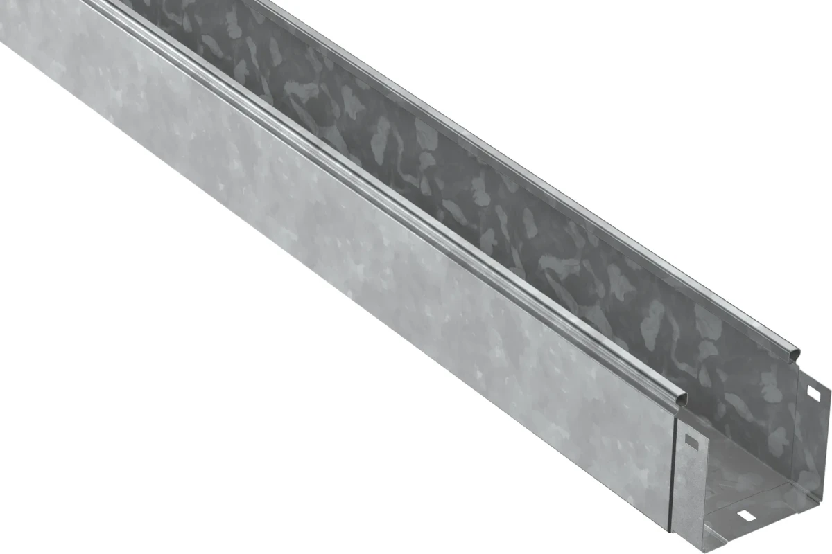 Лоток неперфорированный 100х150х3000-1.0 HDZ Лоток неперфорированный 100х150х3000-1.0 HDZ