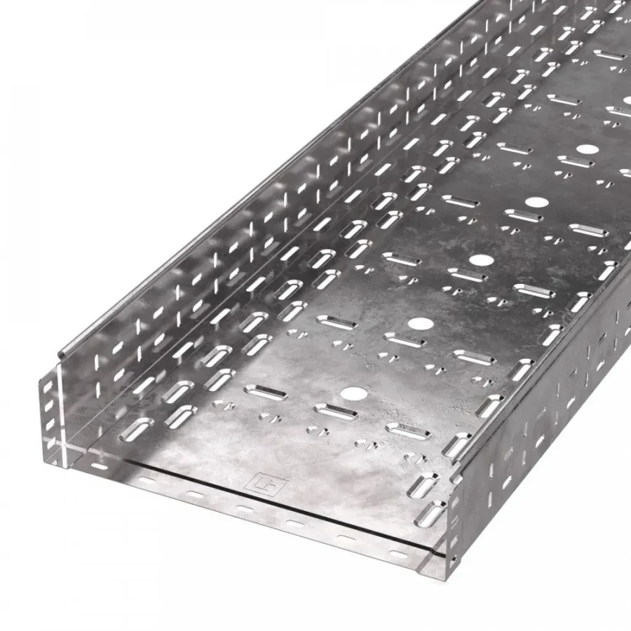 Лоток перфорированный Стандарт INOX (AISI 409) 300х80х3000 (0,8 мм) Лоток перфорированный Стандарт INOX (AISI 409) 300х80х3000 (0,8 мм)