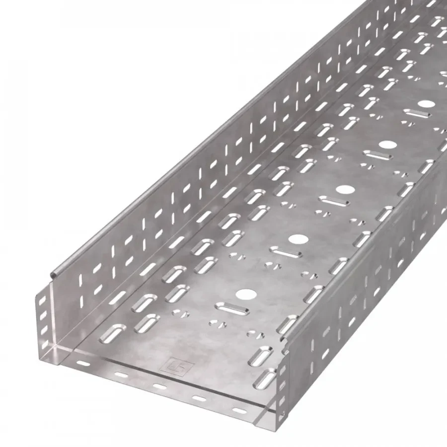 Лоток перфорированный Стандарт INOX (AISI 409) 300х100х3000 (0,8 мм) Лоток перфорированный Стандарт INOX (AISI 409) 300х100х3000 (0,8 мм)
