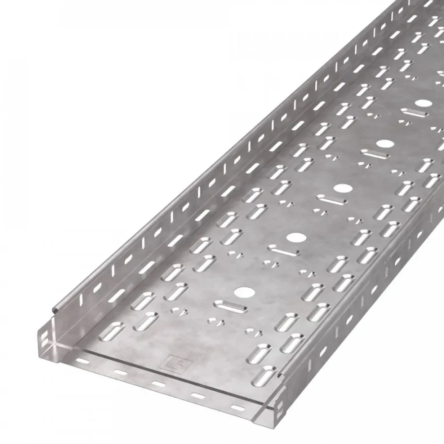 Лоток перфорированный Стандарт INOX (AISI 409) 300х50х3000 (0,8 мм) Лоток перфорированный Стандарт INOX (AISI 409) 300х50х3000 (0,8 мм)