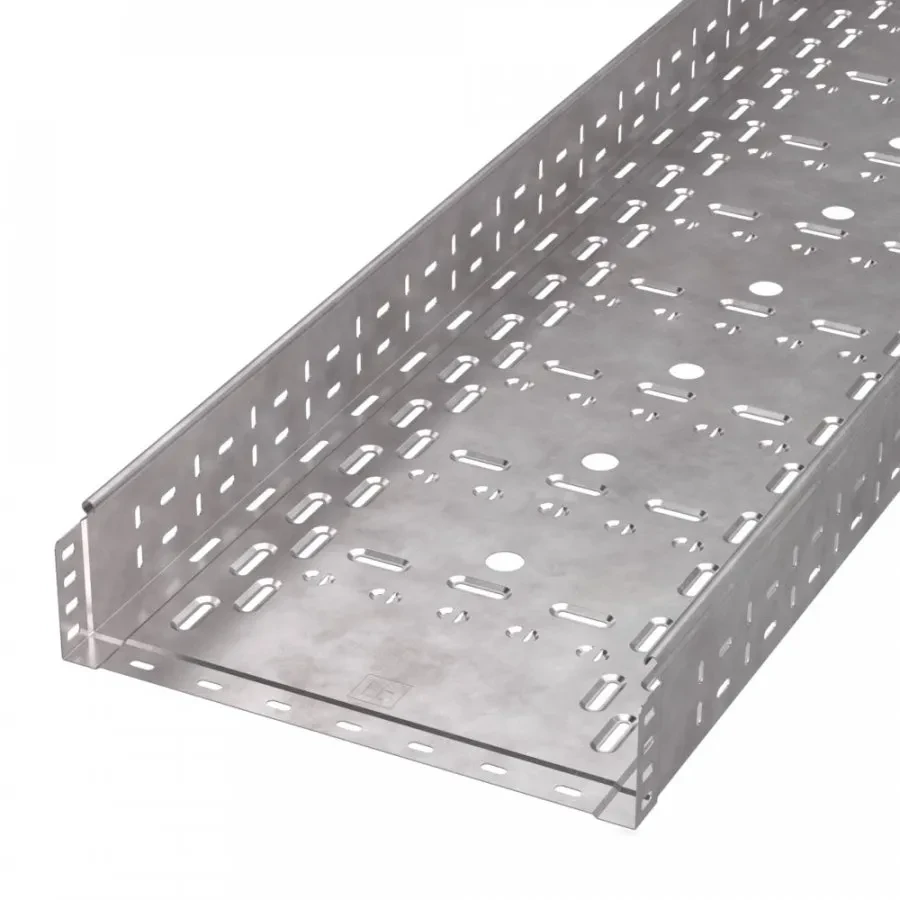 Лоток перфорированный Стандарт INOX (AISI 409) 400х100х3000 (1,0 мм) Лоток перфорированный Стандарт INOX (AISI 409) 400х100х3000 (1,0 мм)
