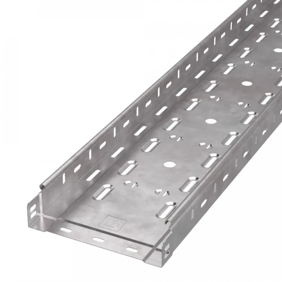 Лоток перфорированный Стандарт INOX (AISI 409) 200х50х3000 (0,8 мм) Лоток перфорированный Стандарт INOX (AISI 409) 200х50х3000 (0,8 мм)