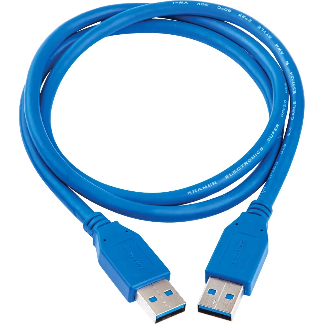 Кабель USB-A 3.0 М на USB-A М , 0.9 м., синий Кабель USB-A 3.0 М на USB-A М , 0.9 м., синий