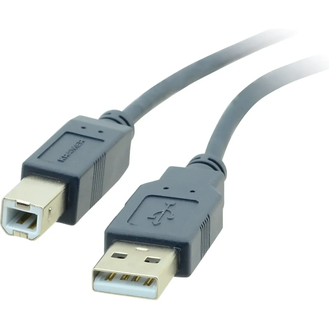 Кабель USB-A 2.0 М на USB-B М, 1.8 м., черный Кабель USB-A 2.0 М на USB-B М, 1.8 м., черный