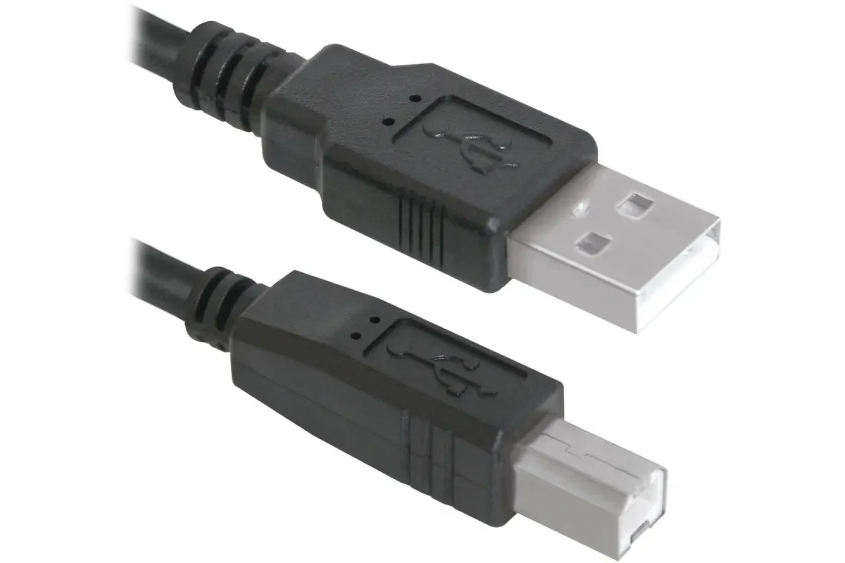 Кабель USB 2.0, AM на BM, 1.8 м. Кабель USB 2.0, AM на BM, 1.8 м.