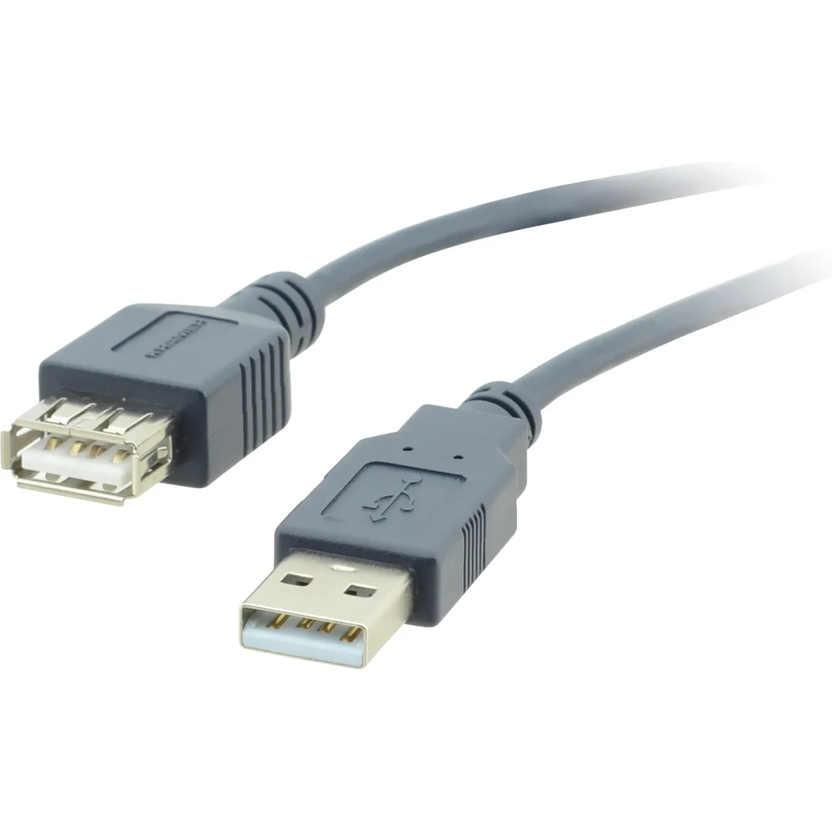 Кабель USB-A 2.0 M на USB-A F, 3.0 м., черный Кабель USB-A 2.0 M на USB-A F, 3.0 м., черный