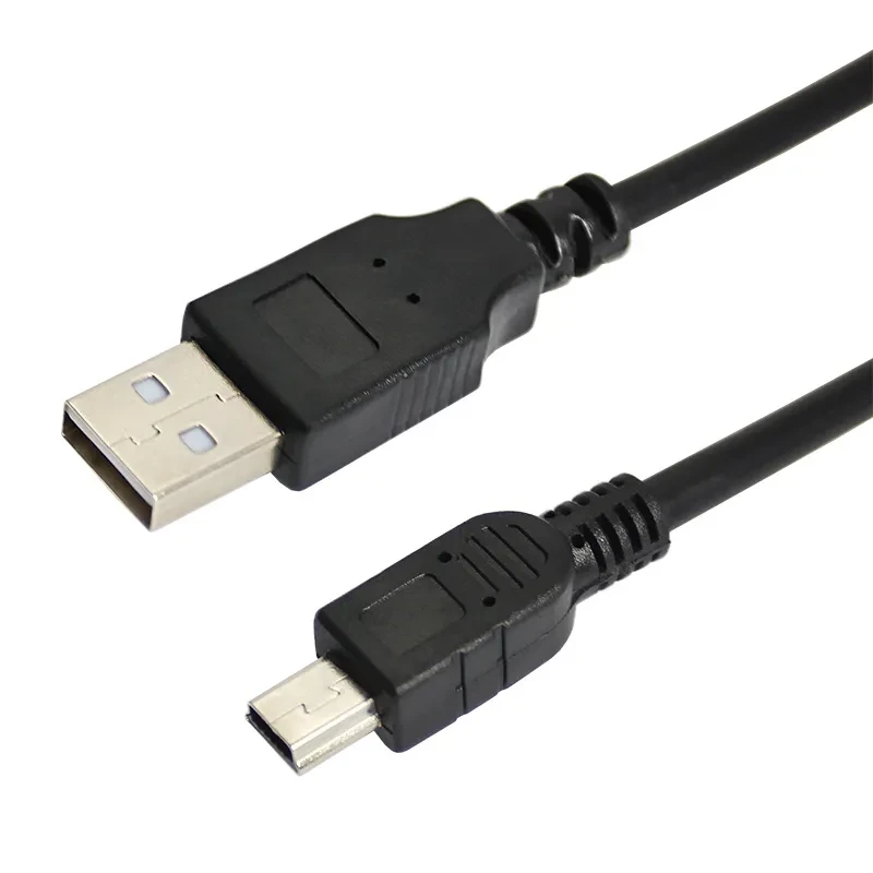 Кабель mini USB - USB A 0.2 метра, черный, Кабель mini USB - USB A 0.2 метра, черный,