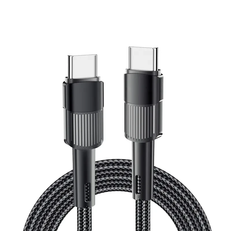 Кабель USB Type-C - Type-C, 5A, 100Вт, 2м, черный Кабель USB Type-C - Type-C, 5A, 100Вт, 2м, черный