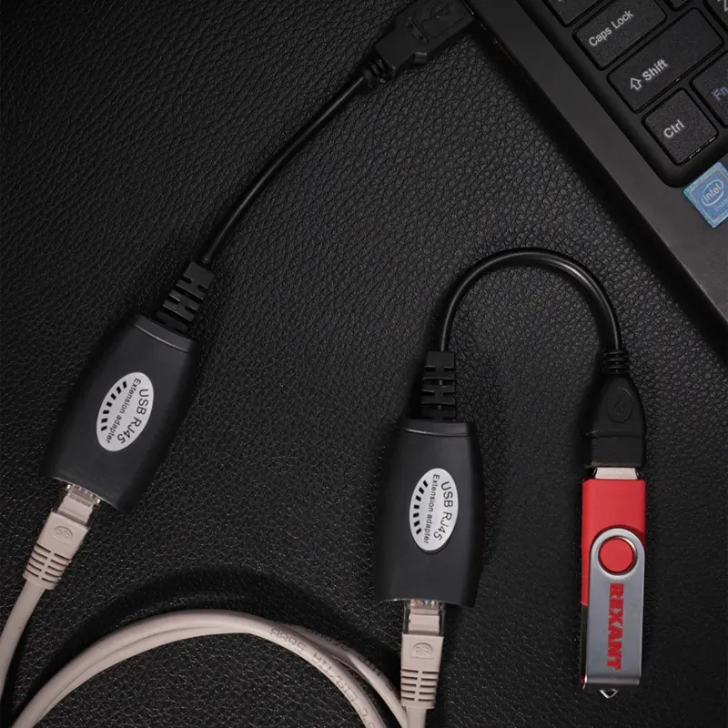 Удлинитель USB по витой паре (8p8c), Удлинитель USB по витой паре (8p8c),