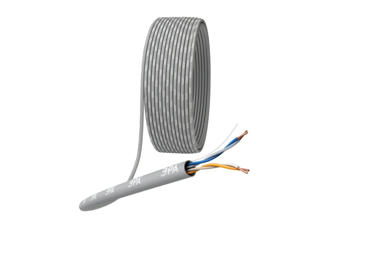 Витая пара U/UTP 2x2x24 AWG Cat5e CU PVC 305м SIMPLE Витая пара U/UTP 2x2x24 AWG Cat5e CU PVC 305м SIMPLE