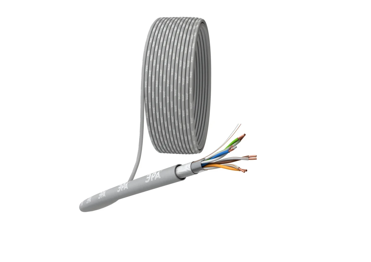 Витая пара F/UTP 4x2x24AWG Cat5e CU PVC 305 м SIMPLE Витая пара F/UTP 4x2x24AWG Cat5e CU PVC 305 м SIMPLE