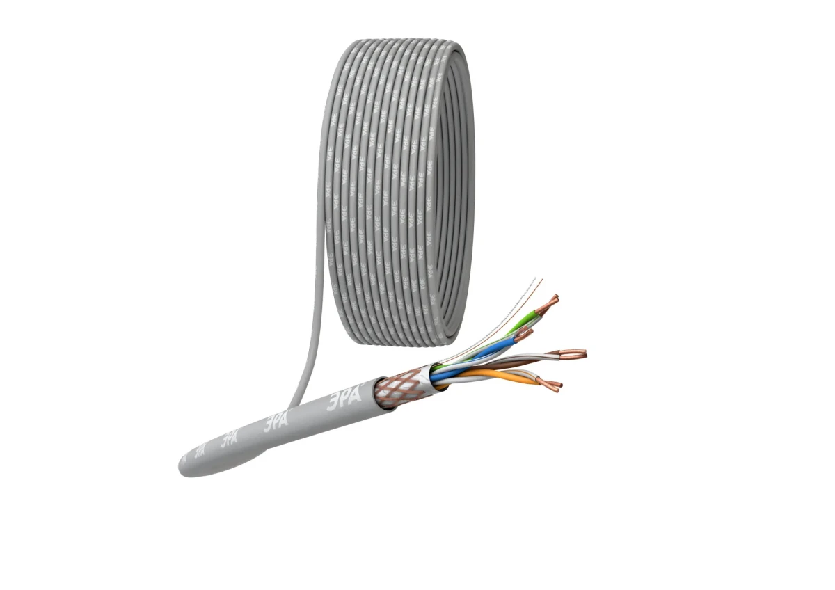 Витая пара SF/UTP Cat5e 4x2x24 AWG CU PVC 305 м Витая пара SF/UTP Cat5e 4x2x24 AWG CU PVC 305 м