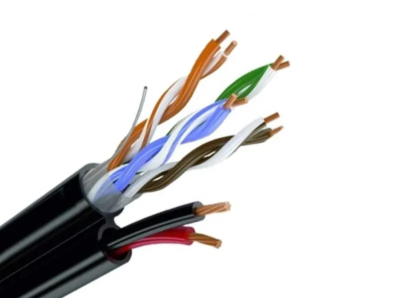 Кабель Optimus UTP-5e 4x2x0.5+2x0.75 CCA (outdoor) 200м Кабель Optimus UTP-5e 4x2x0.5+2x0.75 CCA (outdoor) 200м