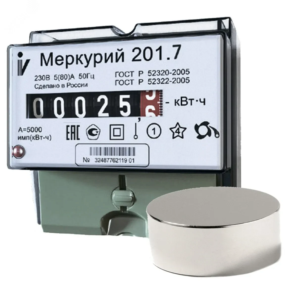 Счетчик электроэнергии Меркурий 201.7 Счетчик электроэнергии Меркурий 201.7
