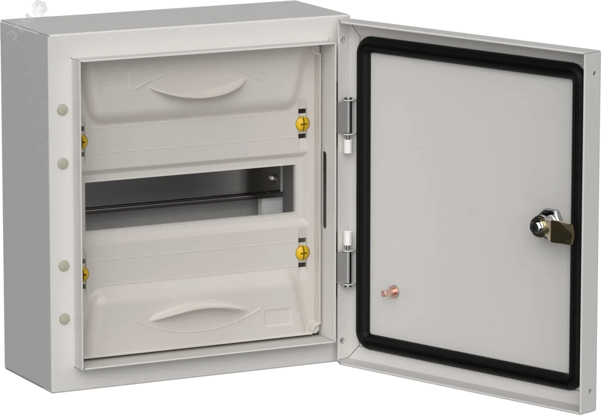 TITAN 5 Корпус металлический ЩРн-12 (1х12) 335х310х140 IP54 сер TITAN 5 Корпус металлический ЩРн-12 (1х12) 335х310х140 IP54 сер