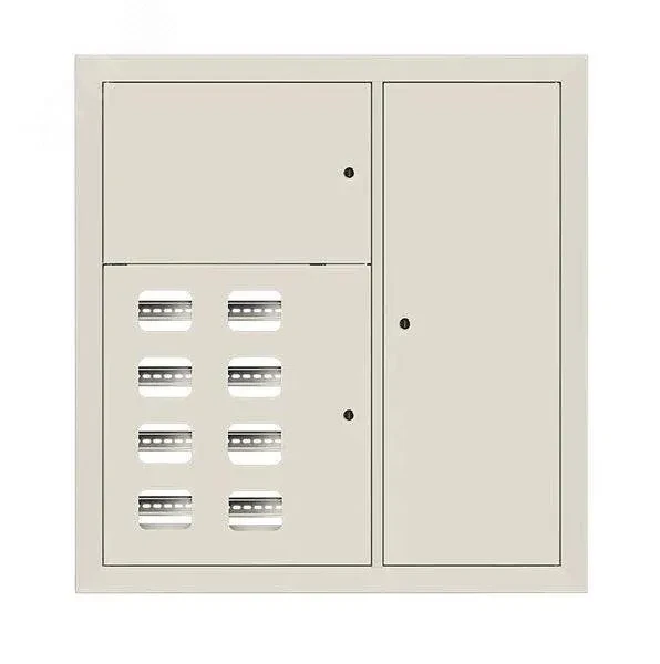 Щит этажный 8 кв. RAL9002 (1000х950х160) PROxima Щит этажный 8 кв. RAL9002 (1000х950х160) PROxima