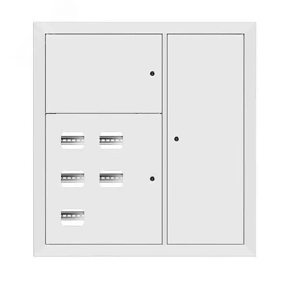 Щит этажный 5 кв. RAL9003 (1000х950х160) PROxima Щит этажный 5 кв. RAL9003 (1000х950х160) PROxima
