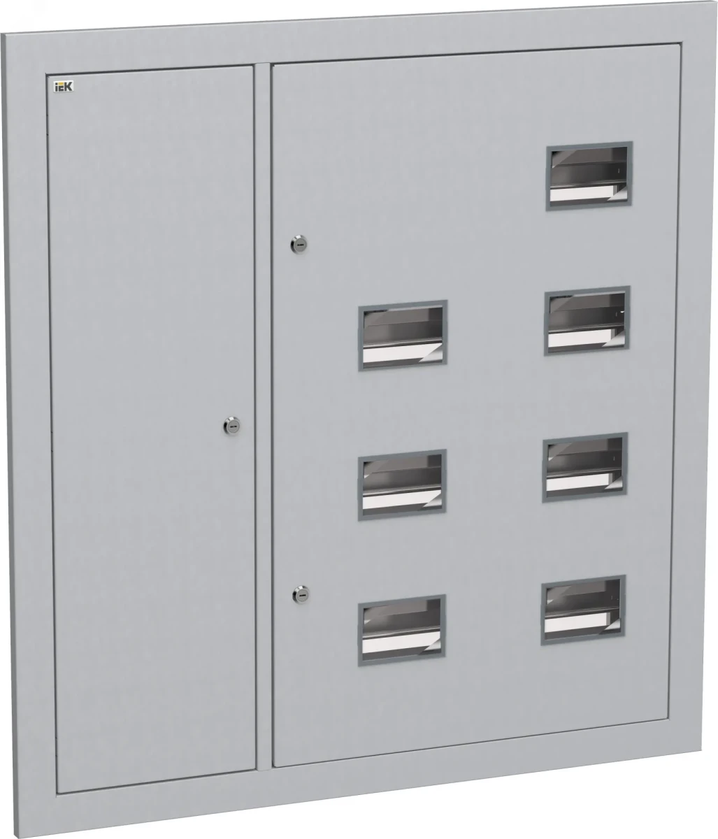 Корпус металлический ЩЭ-7-Э 36 IP31 (слабот. отсек слева) LIGHT Корпус металлический ЩЭ-7-Э 36 IP31 (слабот. отсек слева) LIGHT