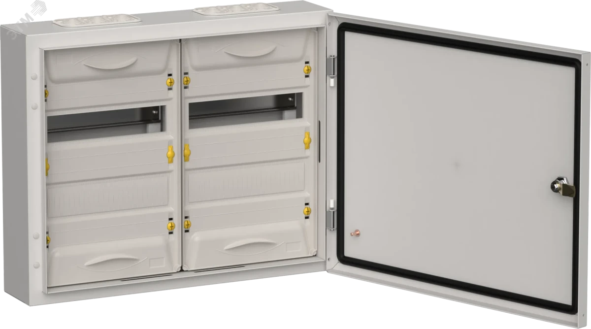 TITAN 5 Корпус металлический ЩРн-48 (2х24) 460х570х140 IP54 сер TITAN 5 Корпус металлический ЩРн-48 (2х24) 460х570х140 IP54 сер