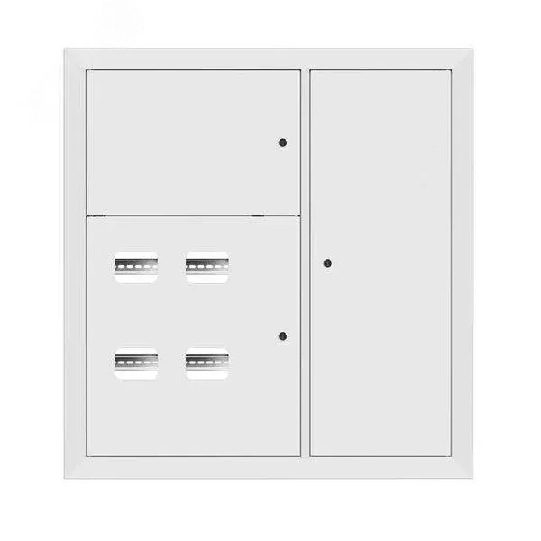 Щит этажный 4 кв. RAL9003 (1000х950х160) PROxima Щит этажный 4 кв. RAL9003 (1000х950х160) PROxima