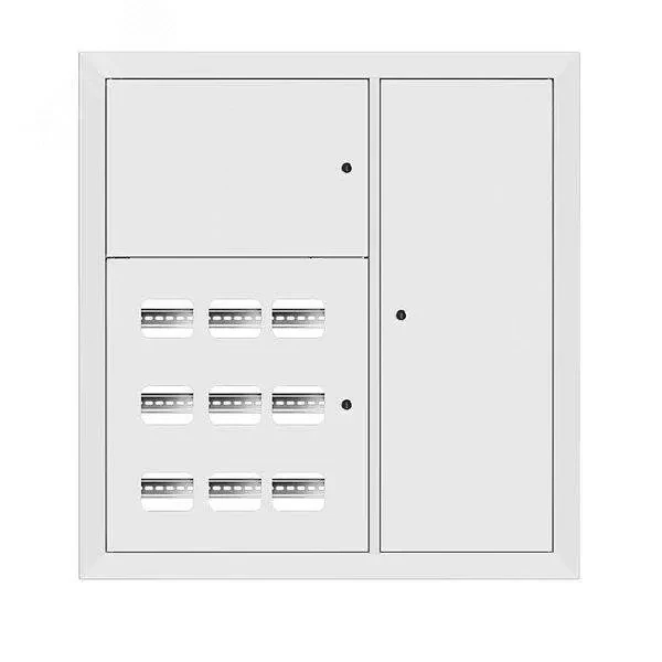 Щит этажный 9 кв. RAL9003 3 окна в ряд по гориз. (1000х950х150) EKF PROxima Щит этажный 9 кв. RAL9003 3 окна в ряд по гориз. (1000х950х150) EKF PROxima