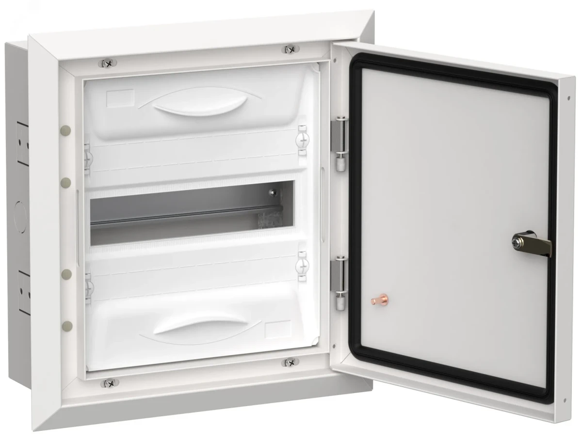 TITAN 5 Корпус металлический ЩРв-12 (1х12) 380х365х130мм IP31 белый (одна дверь) TITAN 5 Корпус металлический ЩРв-12 (1х12) 380х365х130мм IP31 белый (одна дверь)