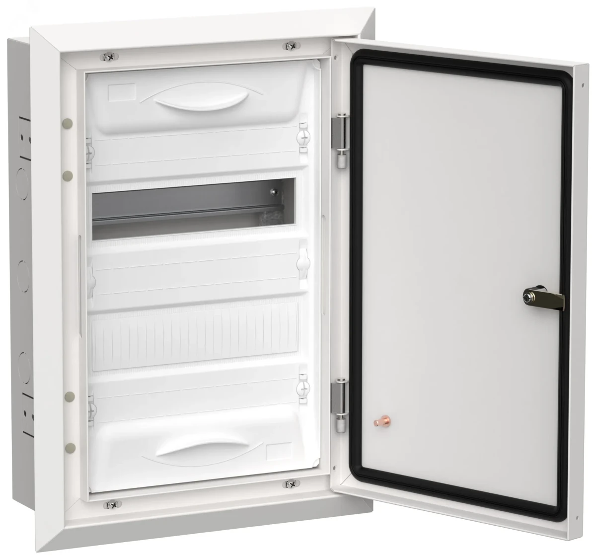 TITAN 5 Корпус металлический ЩРв-24 (1х24) 505х365х130мм IP31 белый (одна дверь) TITAN 5 Корпус металлический ЩРв-24 (1х24) 505х365х130мм IP31 белый (одна дверь)