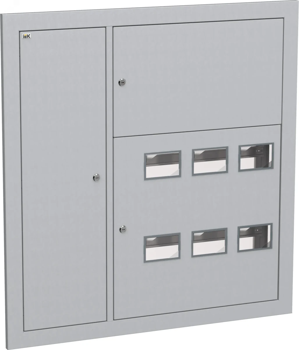 Корпус металлический ЩЭ-6-Э 36 IP31 (слабот. отсек слева) LIGHT Корпус металлический ЩЭ-6-Э 36 IP31 (слабот. отсек слева) LIGHT