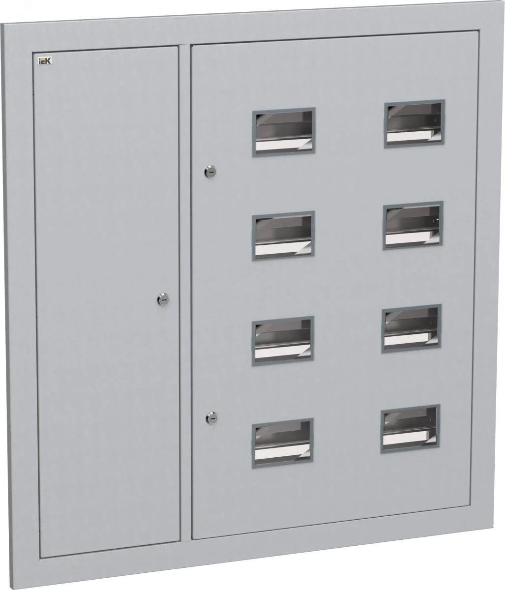Корпус металлический ЩЭ-8-Э 36 IP31 (слабот. отсек слева) LIGHT Корпус металлический ЩЭ-8-Э 36 IP31 (слабот. отсек слева) LIGHT