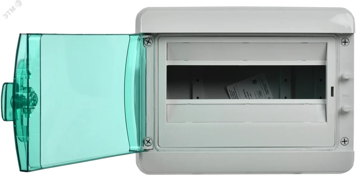 TEKFOR Корпус пластиковый КМПн-12 IP65 зеленая прозрачная дверь IEK TEKFOR Корпус пластиковый КМПн-12 IP65 зеленая прозрачная дверь IEK