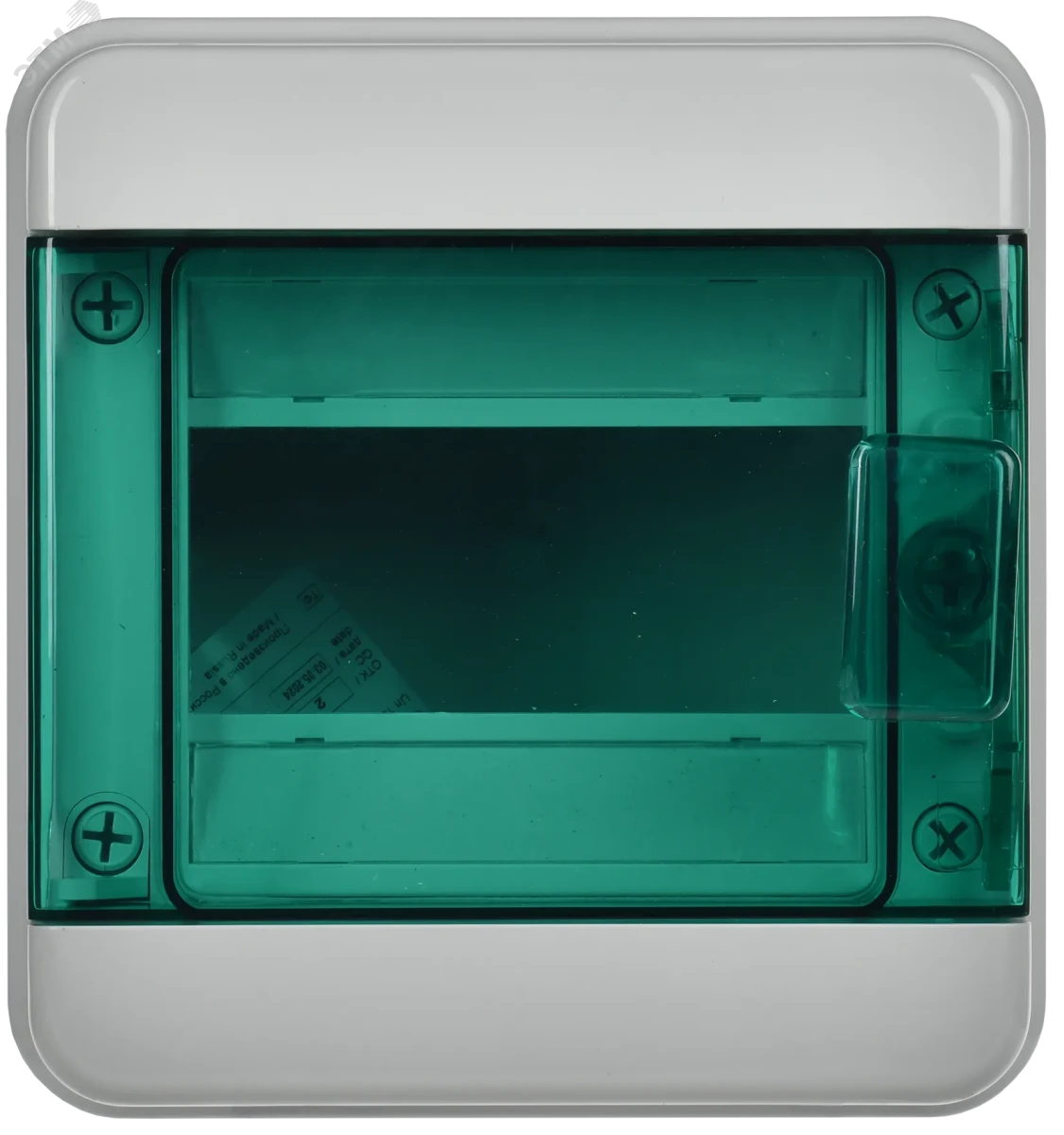 TEKFOR Корпус пластиковый КМПн-6 IP65 зеленая прозрачная дверь IEK TEKFOR Корпус пластиковый КМПн-6 IP65 зеленая прозрачная дверь IEK