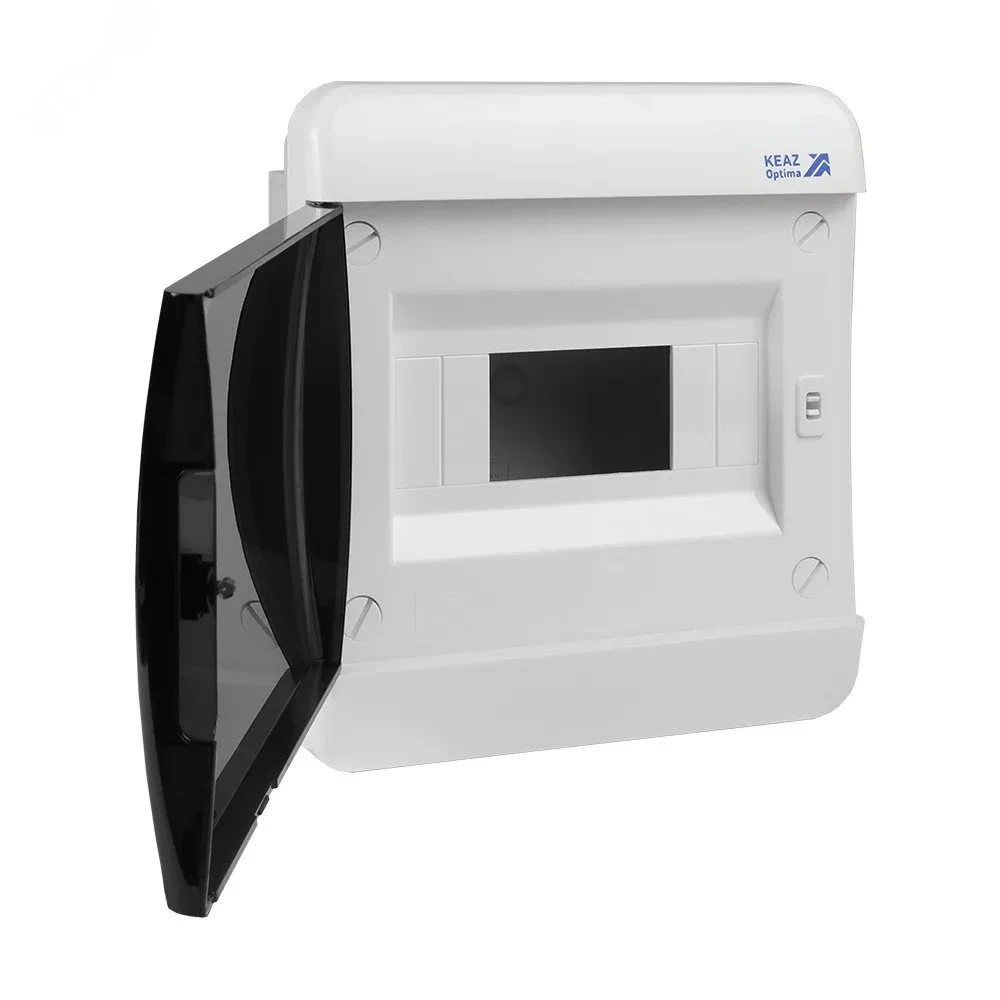Щит распределительный встраиваемый пластиковый ЩРВ-п-8 OptiBox P-BVK-2-08-IP41 Щит распределительный встраиваемый пластиковый ЩРВ-п-8 OptiBox P-BVK-2-08-IP41