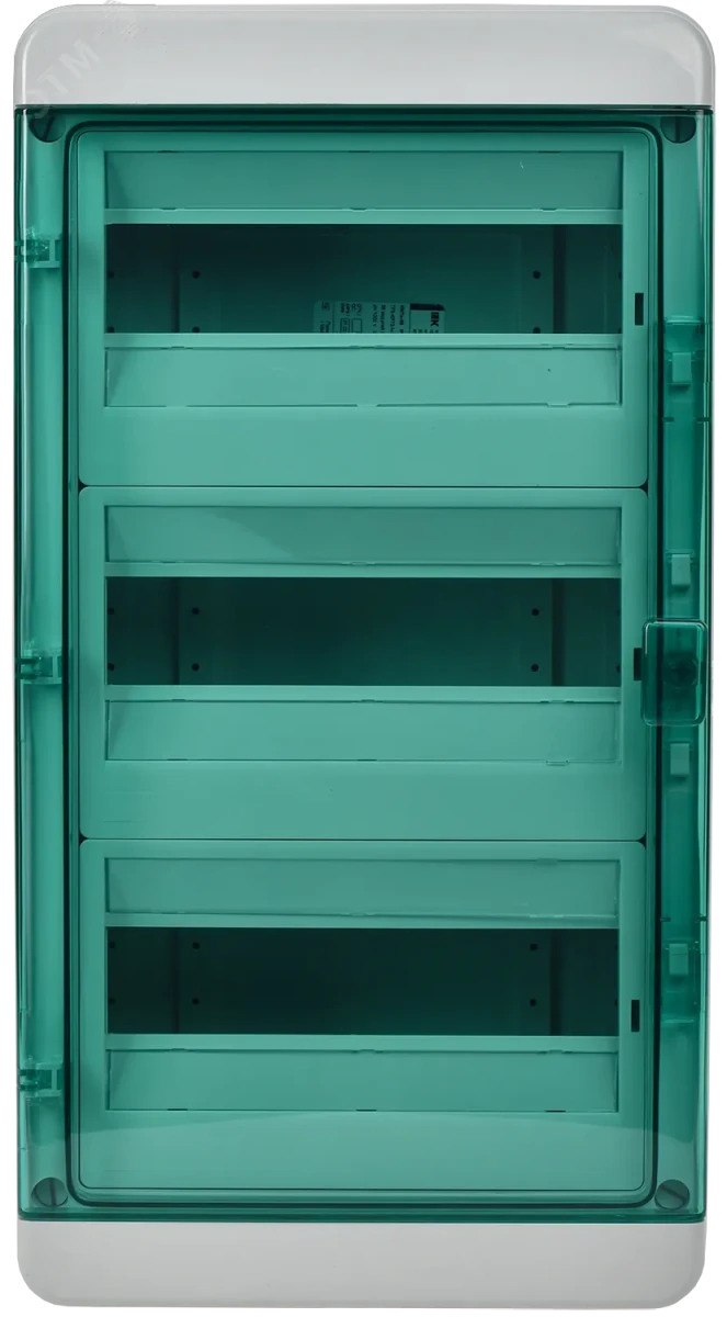 TEKFOR Корпус пластиковый навесной КМПн-36 IP65 зеленая прозрачная дверь IEK TEKFOR Корпус пластиковый навесной КМПн-36 IP65 зеленая прозрачная дверь IEK