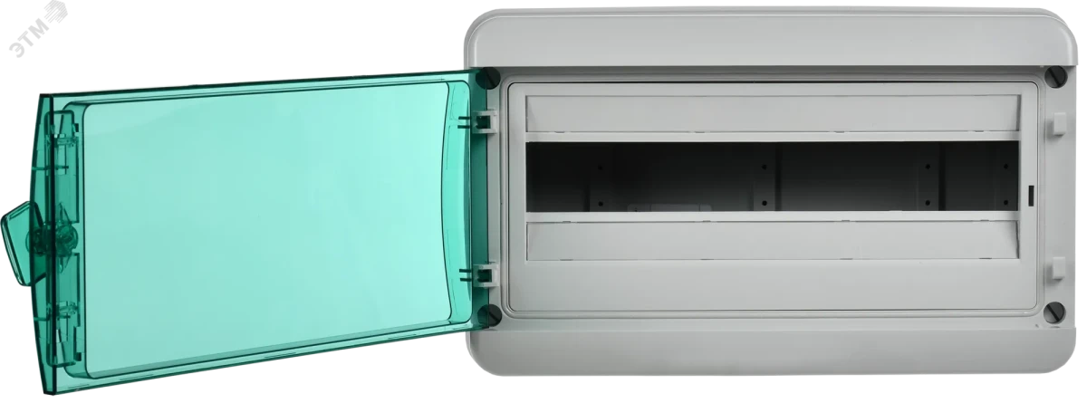 TEKFOR Корпус пластиковый КМПн-18 IP65 зеленая прозрачная дверь IEK TEKFOR Корпус пластиковый КМПн-18 IP65 зеленая прозрачная дверь IEK