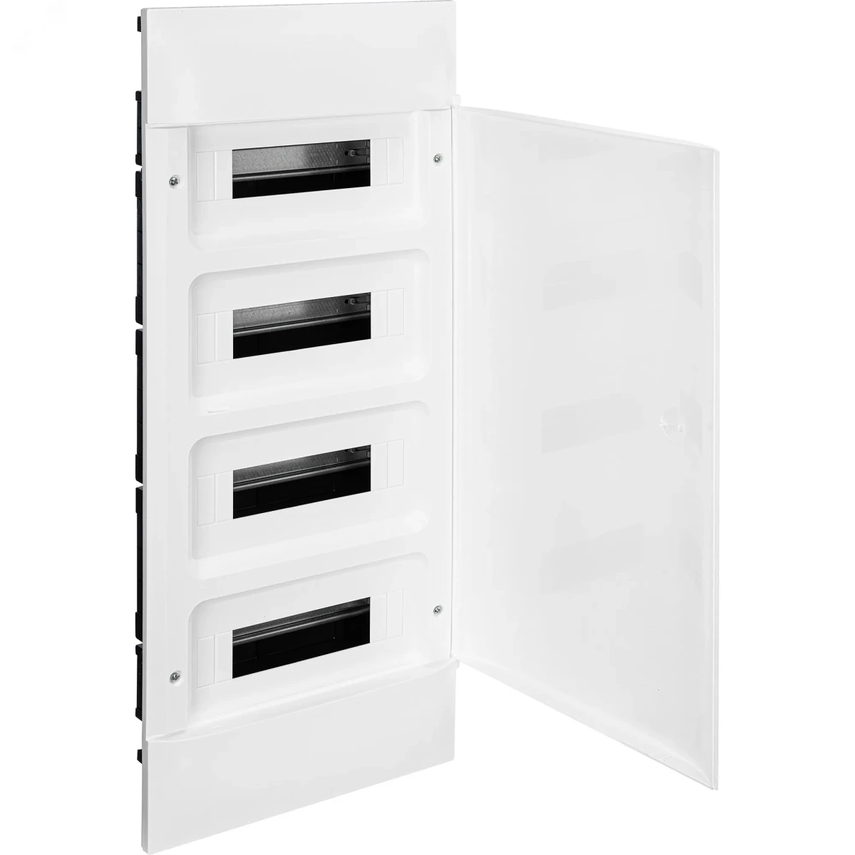Practibox S Пластиковый щиток Встраиваемый (ЩРв-П) 4X12 Белая дверь Practibox S Пластиковый щиток Встраиваемый (ЩРв-П) 4X12 Белая дверь