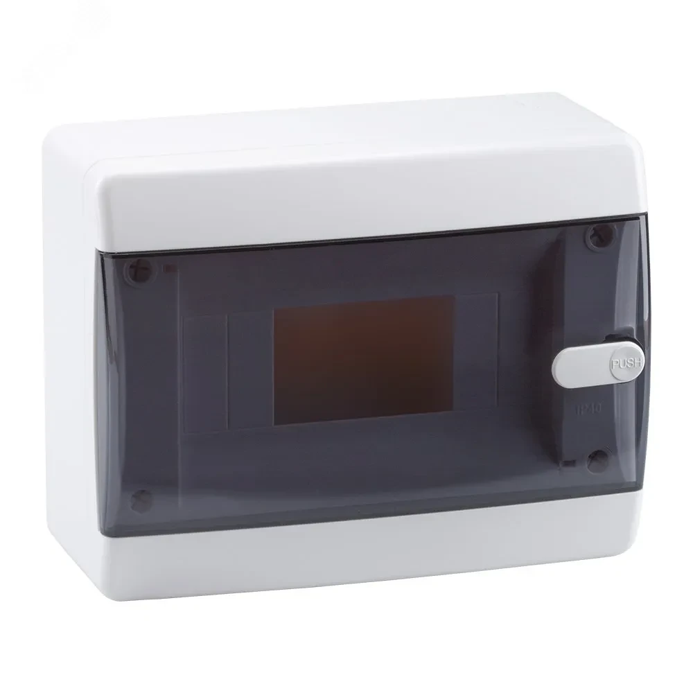 Щит распределительный навесной пластиковый ЩРН-п-8 OptiBox P-CNK-1-08-IP41 Щит распределительный навесной пластиковый ЩРН-п-8 OptiBox P-CNK-1-08-IP41