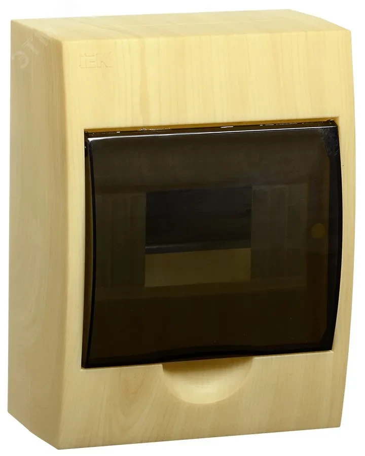 Корпус модульный пластиковый навесной ЩРН-П-6 (сосна) IP41 Корпус модульный пластиковый навесной ЩРН-П-6 (сосна) IP41