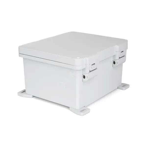 Корпус PolyBox 223 х 172 х 134 мм, петли, защелки, серая крышка, PC, IP66 / IP68 / IP69 Корпус PolyBox 223 х 172 х 134 мм, петли, защелки, серая крышка, PC, IP66 / IP68 / IP69