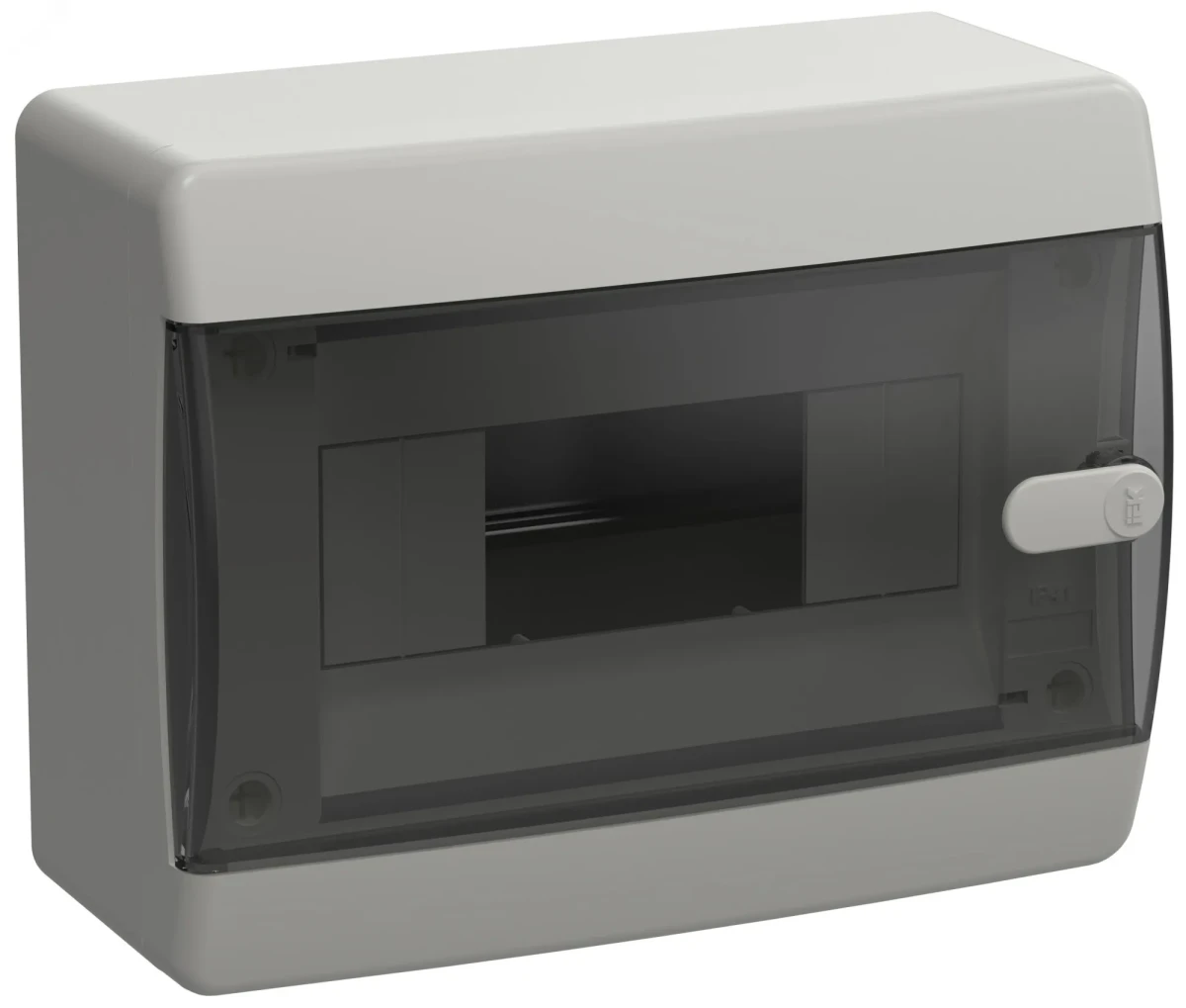 UNION Compact Корпус пластиковый ЩРН-П-8 IP41 черная прозрачная дверь IEK UNION Compact Корпус пластиковый ЩРН-П-8 IP41 черная прозрачная дверь IEK