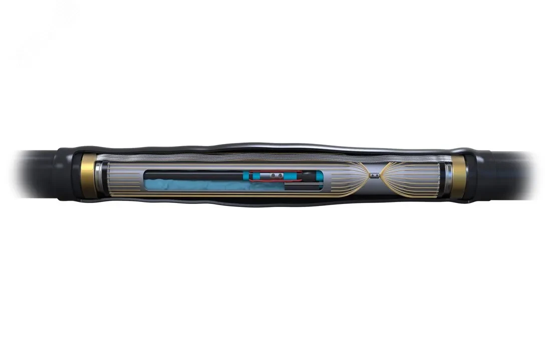 Муфта соединительная 3 ПСТ-10 (150-240) с соединителями Муфта соединительная 3 ПСТ-10 (150-240) с соединителями
