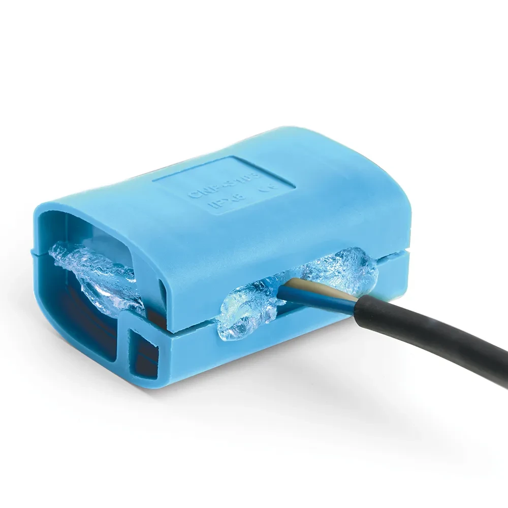 Коробка изоляционная с гелем, 450V, 52х38х26, черный Коробка изоляционная с гелем, 450V, 52х38х26, черный