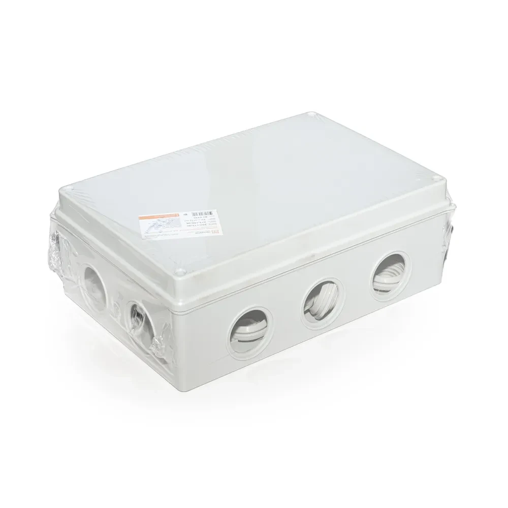 Коробка распаячная для о/п безгалогенная (HF) 260х175х90 (7шт/кор) Коробка распаячная для о/п безгалогенная (HF) 260х175х90 (7шт/кор)