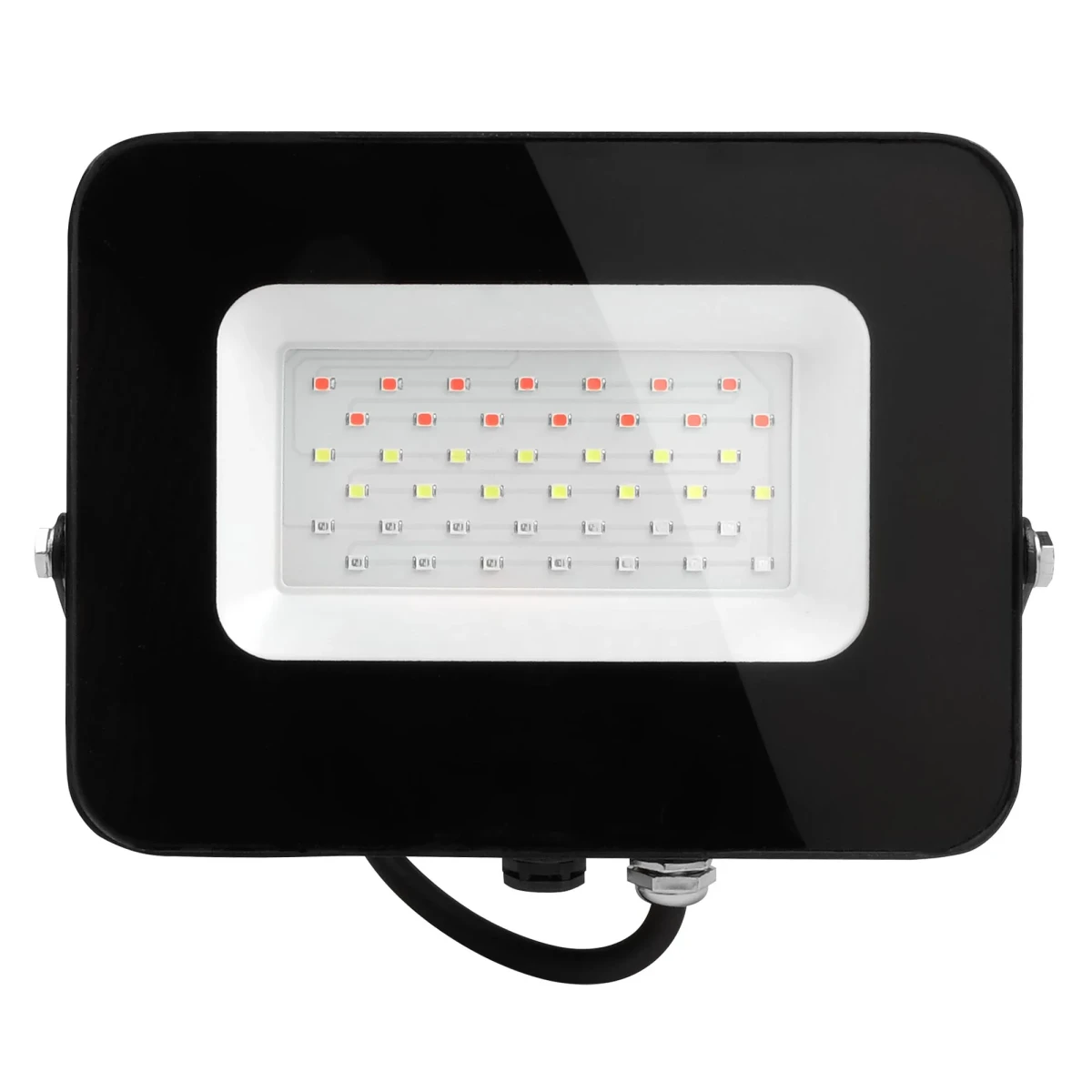 Прожектор светодиодный ДО-30w RGB IP65 черный корпус Прожектор светодиодный ДО-30w RGB IP65 черный корпус