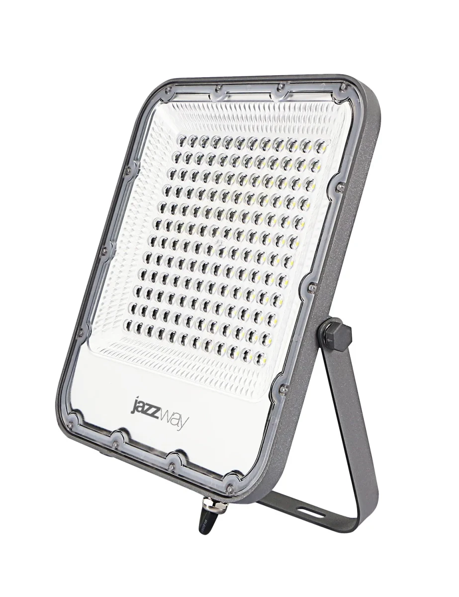 Прожектор светодиодный ДО-100 Вт 11000 Лм 6500К IP65 200-240 В LED угол светораспределения 80° -40... +50°С литой алюминий с антикоррозийным покрытиемлинзовый модуль Jazzway Прожектор светодиодный ДО-100 Вт 11000 Лм 6500К IP65 200-240 В LED угол светораспределения 80° -40... +50°С литой алюминий с антикоррозийным покрытиемлинзовый модуль Jazzway