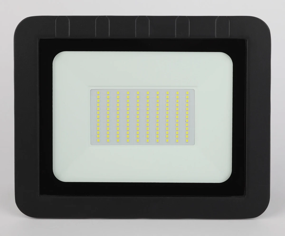 Прожектор светодиодный ДО-100W LPR-061-0-65K-100 100Вт 9000Лм 6500К PRO 290x230x36 Прожектор светодиодный ДО-100W LPR-061-0-65K-100 100Вт 9000Лм 6500К PRO 290x230x36