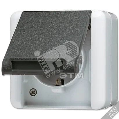 Розетка штепсельная SCHUKO 16А 250V с защитой от детей накладная IP44 Розетка штепсельная SCHUKO 16А 250V с защитой от детей накладная IP44