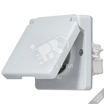 Розетка штепсельная SCHUKO накладная 16A 250V двойная Розетка штепсельная SCHUKO накладная 16A 250V двойная