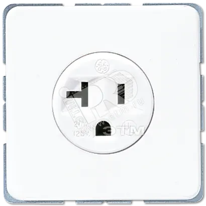Розетка штепсельная SCHUKO 16А 250V с углом наклона 20 гр. белая Розетка штепсельная SCHUKO 16А 250V с углом наклона 20 гр. белая